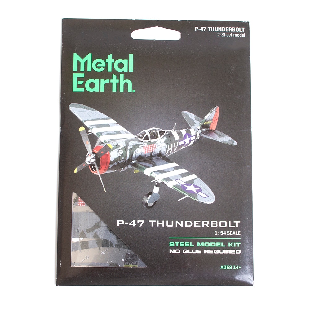 Metal Earth, Models & Kits, Metal, Art & School, P-47 Thunderbolt, 706545